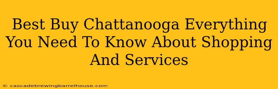 Best Buy Chattanooga Everything You Need To Know About Shopping And Services