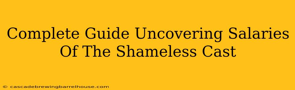 Complete Guide Uncovering Salaries Of The Shameless Cast
