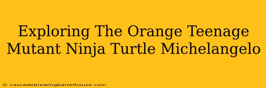 Exploring The Orange Teenage Mutant Ninja Turtle Michelangelo