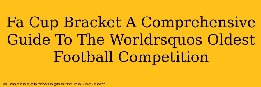 Fa Cup Bracket A Comprehensive Guide To The Worldrsquos Oldest Football Competition