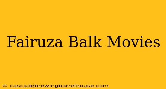 Fairuza Balk Movies