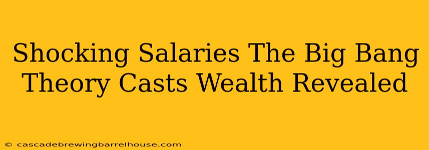 Shocking Salaries The Big Bang Theory Casts Wealth Revealed