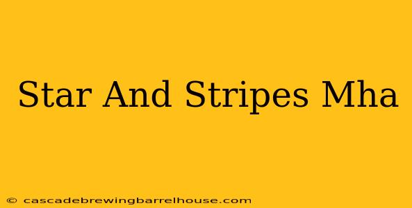 Star And Stripes Mha