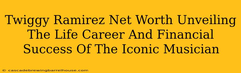 Twiggy Ramirez Net Worth Unveiling The Life Career And Financial Success Of The Iconic Musician