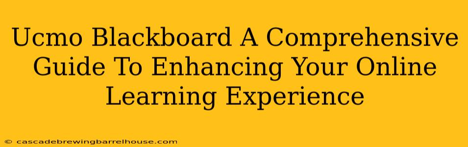 Ucmo Blackboard A Comprehensive Guide To Enhancing Your Online Learning Experience